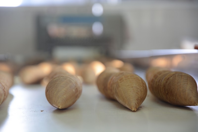 Beverage Factory Ice Cream Sugar Cone Production Line