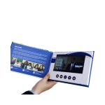 Wholesale 7 inch LCD panel paper video screen business card advertising greeting