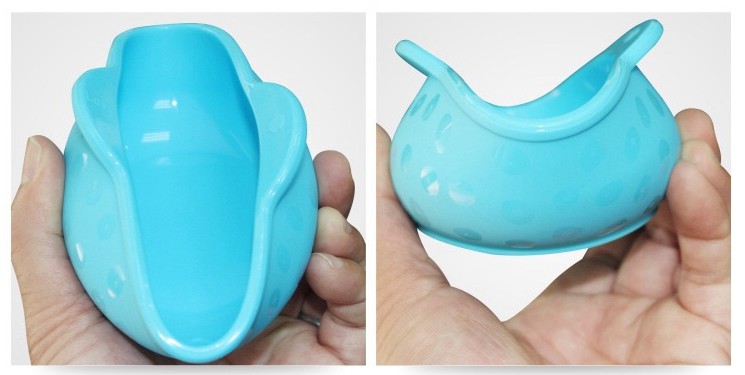 Kitchen Durable Cute Design Kids Bowls and spoons Household Safety Children Baby Silicone baby products of all types
