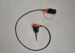 Single 5Hz Vertical Geophone KCK Screw Fit Male Connector