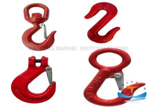 Quality Steel Industrial Lifting Hooks High Strength 6-26mm Size Long Service Life wholesale