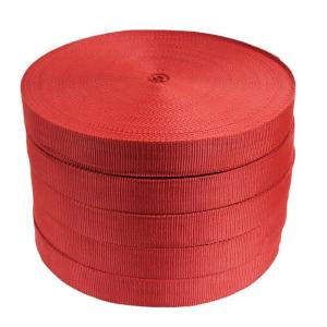 Quality Customize Kevlar Ribbon Red Black Fire Resistant Webbing wholesale