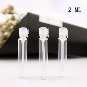 Quality glass 2 ml Perfume sample tube trial bottles wholesale
