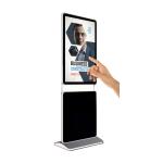 55 inch large touch screen landscape Human induction lcd multi touch display