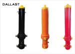 Long Stroke Single Acting Hydraulic Cylinder for Dump Truck , Hydraulic Oil