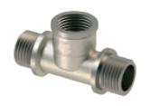 Quality CE 1/2 Inch Brass Male/Male/Female Tee Fittings For Water Lines wholesale