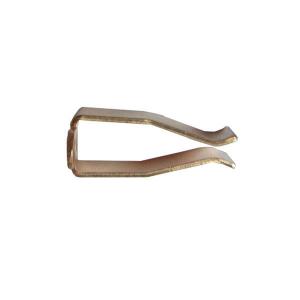 Quality High Precision Metal Stamping Parts Brass Sheet Durable 0.01-0.05mm Tolerance wholesale