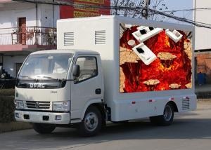 Quality Digital Billboard Outdoor Mobile LED Screen , Truck Mounted LED Display Constant Drive wholesale
