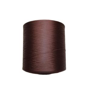 Quality Dyed Colors Black 300D/96F 100% Polyester Filament Yarn For Knitting Underwear Sportswear wholesale