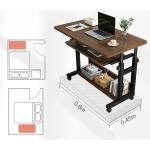 Commercial Furniture General Height Adjustable Brown Wooden Coffee Table for