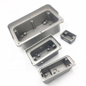 Quality Metal Aluminum Casting Parts Box High Precision Sandblasting Surface wholesale