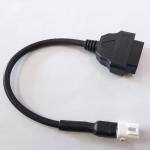 Durable 4 Pin Yamaha OBD Cable , Automotive OBD Wire Harness