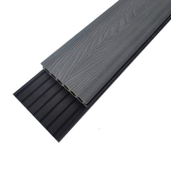 Cheap Lightgray Waterproof Corrosion Prevention Outdoor Wood Plastic Composite Decking for sale