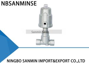 Quality JDF800 Pneumatic Angle Seat Valve Right Stainless Steel Angle Valve wholesale