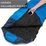 Lightweight 1.5kg Mummy Polyester Sleeping Bag
