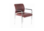 Thick Back 0.23CBM Armrest luxury modern leather office chair