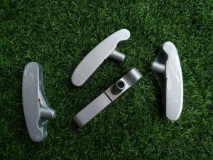 Quality blade golf putter , L golf putter ,silver golf putter , complete golf putter head wholesale