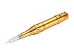 Golden Cosmetic Tattoo Machine Stainless Steel Electric Semi Permanent
