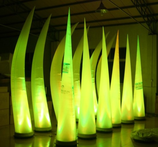 High Pressure Inflatable Lighting Decoration Lamp Holder Fan Easy To Use
