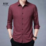 Men's Cotton Graphic Dress Shirt Button Down Stretch Long Sleeve Short Sleeve