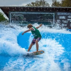 Quality Water Park Games Surfboard Water Park Equipment Custom Design wholesale