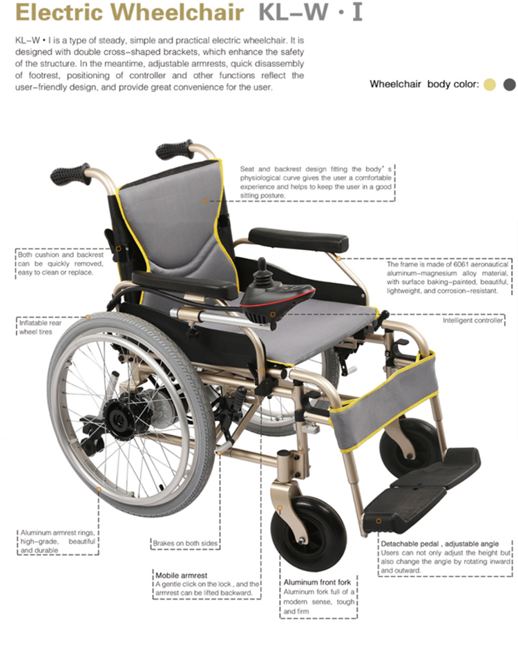 2022 New Product cheap price electric power wheelchair