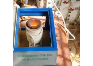 Quality Fast Speed Gold Melting Machine 3.5kw Vacuum Induction Furnace wholesale