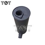 PC300-5 6D108 Bulldozer Engine Exhaust Muffler Aluminium Iron Komatsu Muffler
