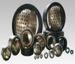 GE10 GE20 Self Lubricating Bearing , Copper Steel Universal Joint Bearing