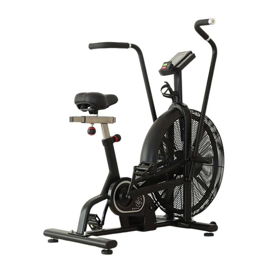 150Lbs Exercise Cardio Machine Endurance Fan Bike LCD Display