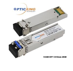 Quality 155Mbps 2km 1310nm SFP Optical Transceiver Module EN 60825-1 wholesale