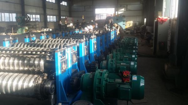 Detachable Corrugated Side Silo Wall Panel Roll Forming Machine Manufacture