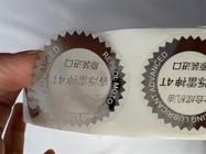 Quality PET Material Packaging Label Stickers Oil Proof Food Package Sticker wholesale