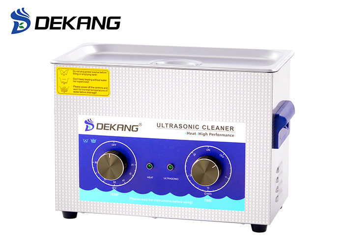 Laboratory Table Top Ultrasonic Cleaner With Heater And Timer 4.5 Liter