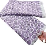 2023 New popular Cord Fabric water soluble lace Nigerian women embroidery fabric