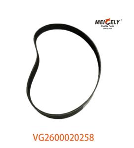 Quality Hot Selling VG2600020258 Alternator Belt Engine Spare Parts For HOWO wholesale