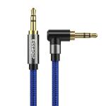 3.5mm AUX Cable Elbow Male To Male Audio Jack Cable 90 Degree