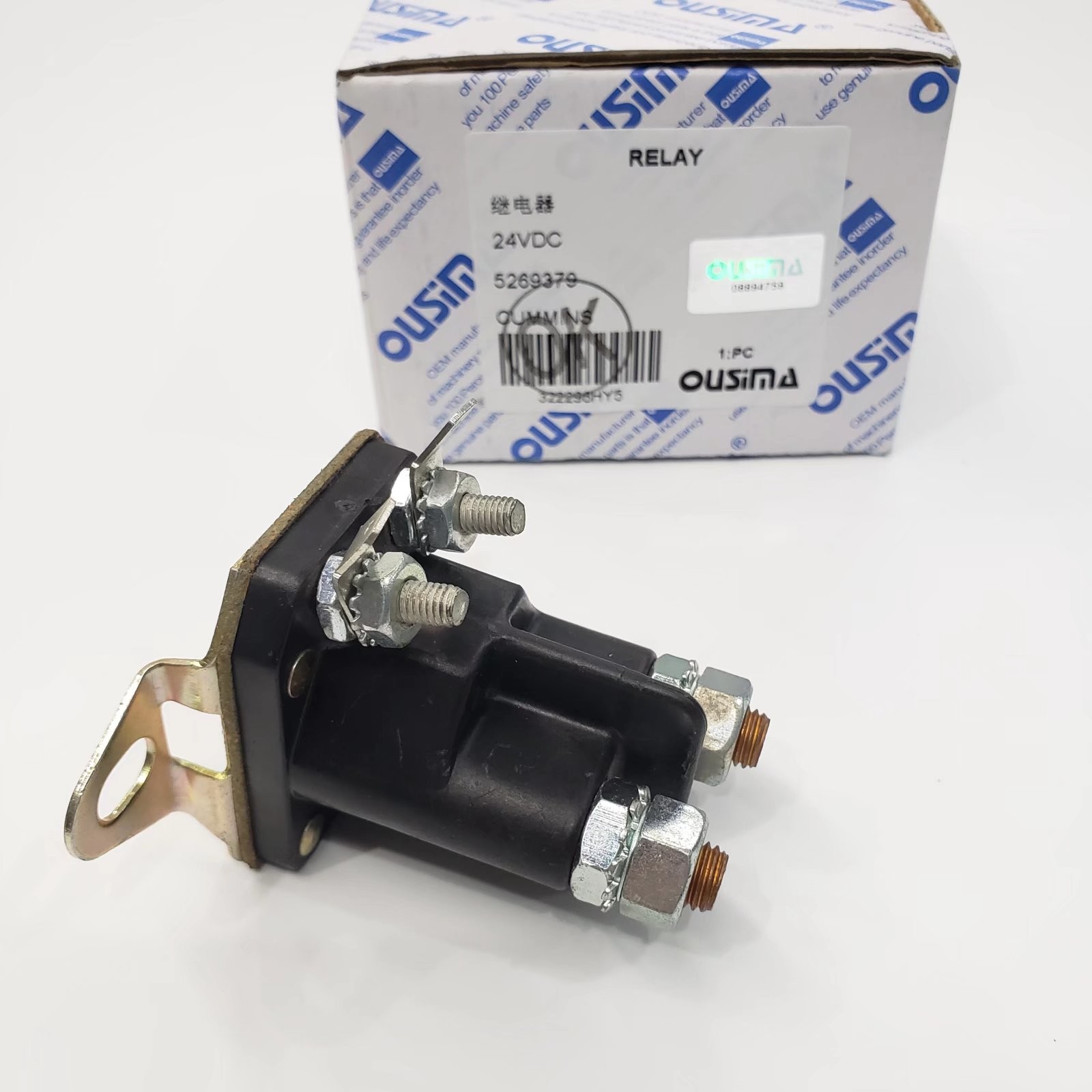 6ct Glow Plug Timer Relay , Cummins Starter Relay 3897261 3916302 5269379