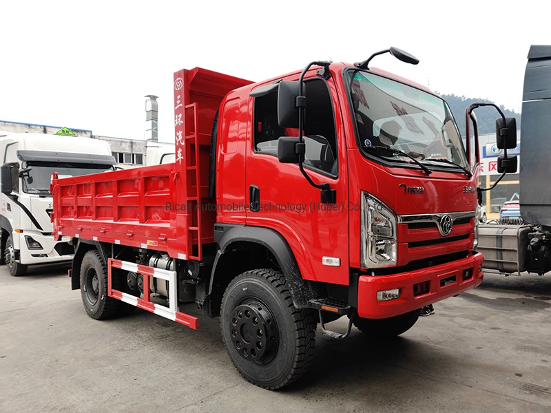 190HP 4X4 1t-10t Loading Dump Truck Tipper Truck with Excellent Condition and Best