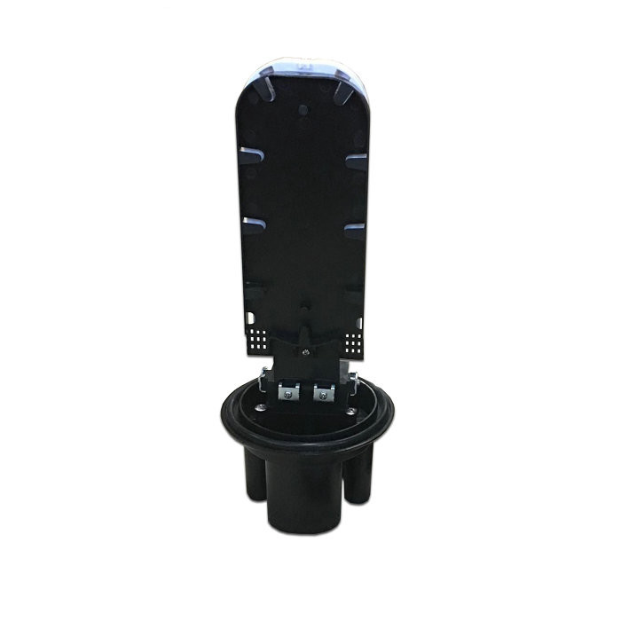120Fibers Fiber Optic Splice Closure for Aerial Pole Mount IP68 with UV protection outdoor closure