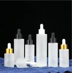 Eco Friendly Recyclable 30ml Frosted Amber Dropper Bottle leak proof