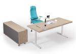 Height Adjustable Training Room Tables , Training Table Furniture 1800mm Length