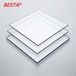 Durable 2mm 3mm Clear Perspex Sheet Transparent Acrylic Plate For Office