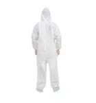 TUV Disposable Waterproof Coveralls , PP Medical Protective Clothing