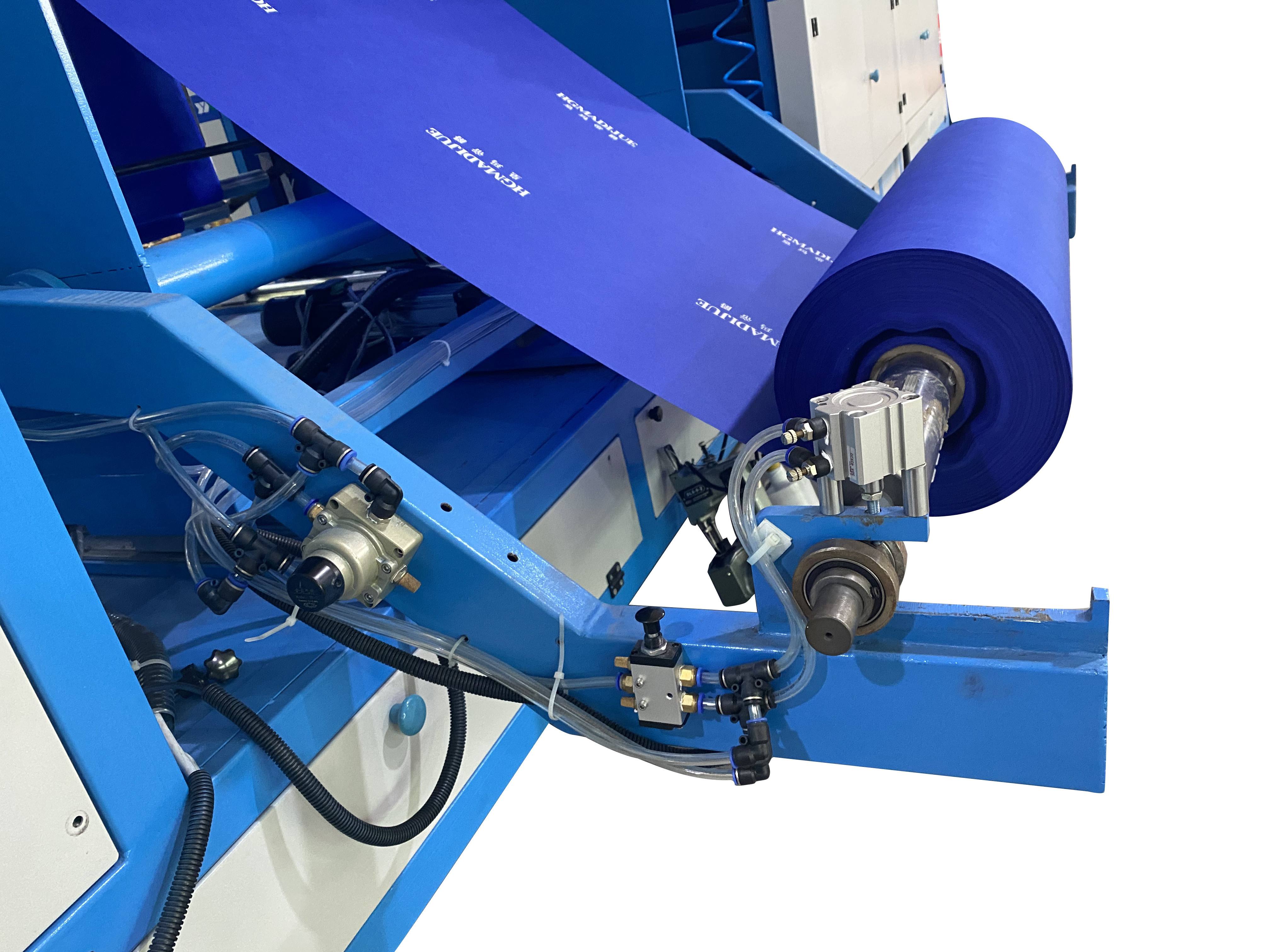 High Quality Single Color Roll To Roll Non Woven Automatic Screen Printing Machine