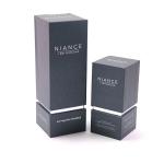 Custom Lotion Paper Box Black Paper Box For Beauty Care Products Black Paper Box