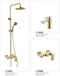 Brass Body Pretty Bathroom Accessories 304 SUS Basin Faucets