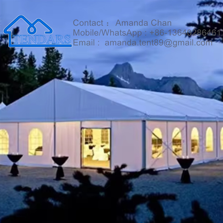 Outdoor Custom Heavy Duty Marriage Event Party Wedding Tents Storage Warehouse Tents