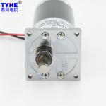 Low Backlash 6v 12v 24V DC Gear Motor Tubular 3rpm 30w 25w 40kgcm With Brake