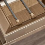 Modern 18mm MDF Wardrobe Bedroom Sets Sliding Door Wardrobe